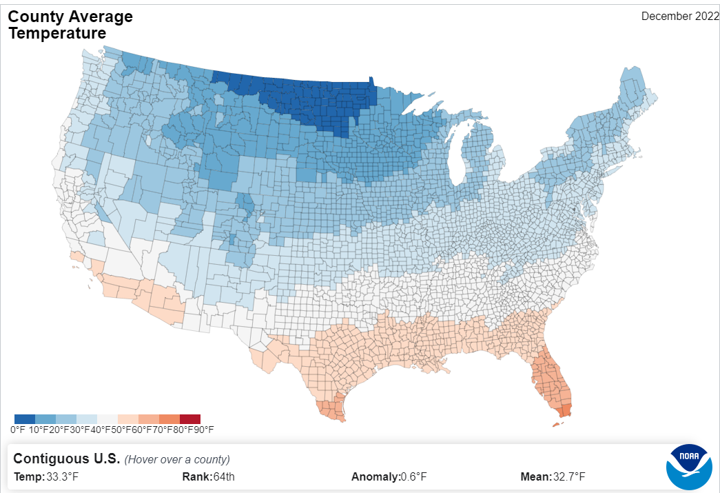 NCEI Climate at a Glance