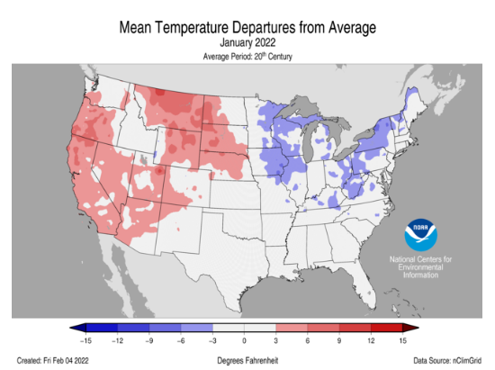 NCEI National Climate Report